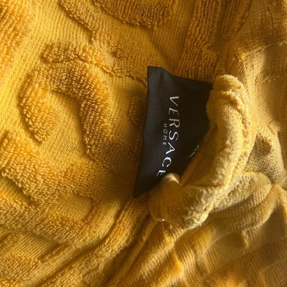 Versace Gold Embossed Robe - Picture 5 of 7